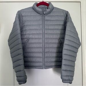 SAVE THE DUCK Light Gray/Blue Ultra Light Jacket